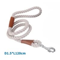 Nobleza lanové vodítko 1,5 x 120 cm sivé